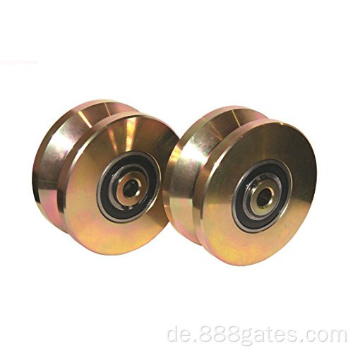 4&quot; V-Nut-Power-Rad mit Doppellager